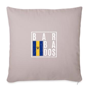 Barbados - Sofa pillowcase 17,3'' x 17,3'' (45 x 45 cm) - light taupe - Front