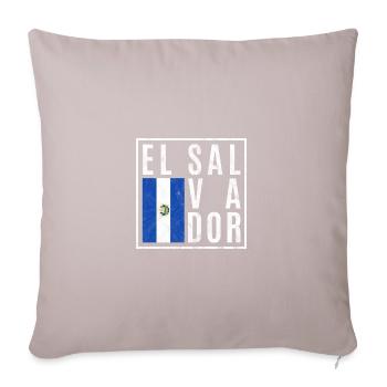 El Salvador - Sofa pillowcase 17,3'' x 17,3'' (45 x 45 cm) - light taupe - Front