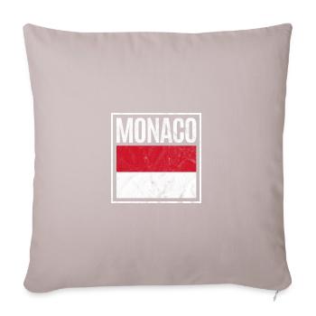 Monaco - Housse de coussin décorative 45 x 45 cm - taupe clair - Devant