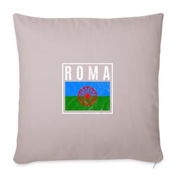 Roma - Sofa pillowcase 17,3'' x 17,3'' (45 x 45 cm) - light taupe - Front