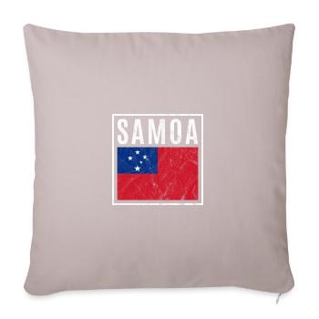 Samoa - Sofa pillowcase 17,3'' x 17,3'' (45 x 45 cm) - light taupe - Front