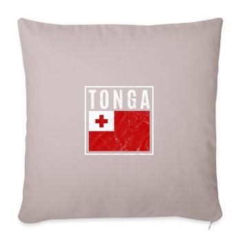 Tonga - Sofa pillowcase 17,3'' x 17,3'' (45 x 45 cm) - light taupe - Front