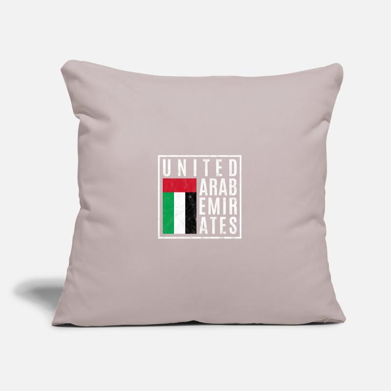 E.A.U Housse de coussin décorative 45 x 45 cm