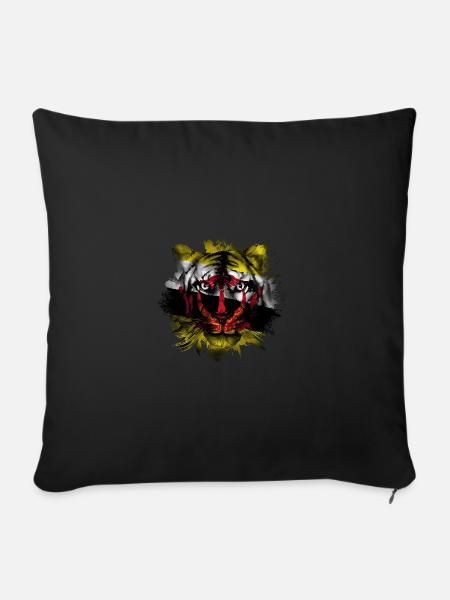 Bulgarien - Sofakissenbezug 45 x 45 cm - Schwarz