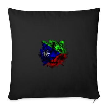 Baloutchistan - Housse de coussin décorative 45 x 45 cm - noir - Devant