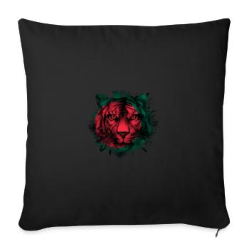 Bangladesh - Sofa pillowcase 17,3'' x 17,3'' (45 x 45 cm) - black - Front