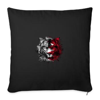 Bahreïn - Housse de coussin décorative 45 x 45 cm - noir - Devant