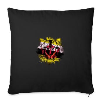 Brunei - Sofa pillowcase 17,3'' x 17,3'' (45 x 45 cm) - black - Front