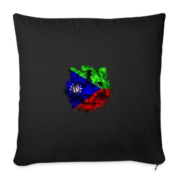 Baloutchistan - Housse de coussin décorative 45 x 45 cm - noir - Devant