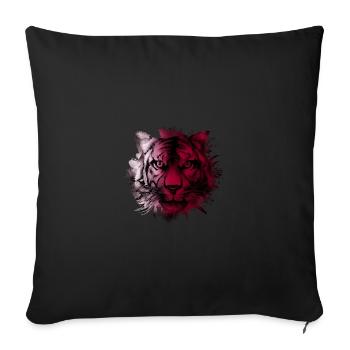 Qatar - Sofa pillowcase 17,3'' x 17,3'' (45 x 45 cm) - black - Front