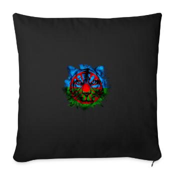 Roma - Sofa pillowcase 17,3'' x 17,3'' (45 x 45 cm) - black - Front
