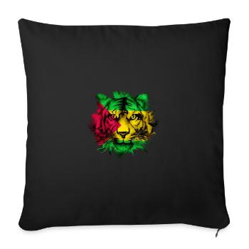 Sao Tomé-et-Principe - Housse de coussin décorative 45 x 45 cm - noir - Devant