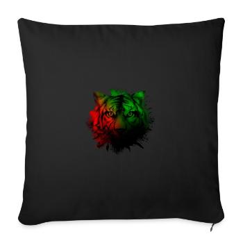 Martinique - Housse de coussin décorative 45 x 45 cm - noir - Devant