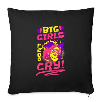 Comic Comics Speech Bubble Colorful - Sofa pillowcase 17,3'' x 17,3'' (45 x 45 cm) - black - Front