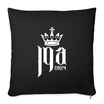 Bachelor party 2024 bachelor party - Sofa pillowcase 17,3'' x 17,3'' (45 x 45 cm) - black - Front