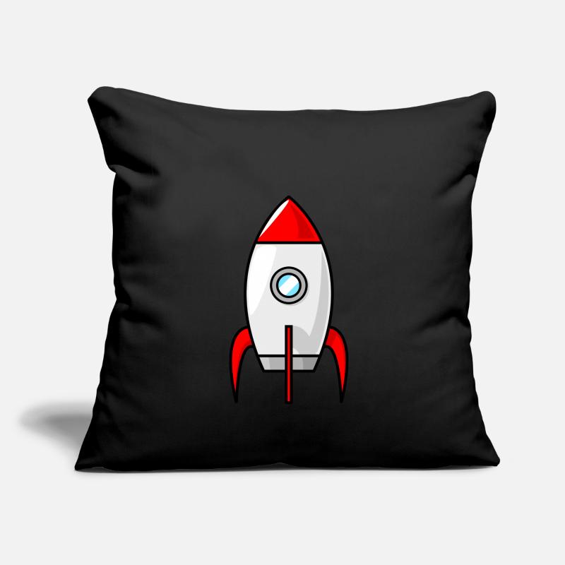 Rocket Rocket Space Shuttle UFO Spacecraft Moon Sofa pillowcase 17,3'' x 17,3'' (45 x 45 cm)