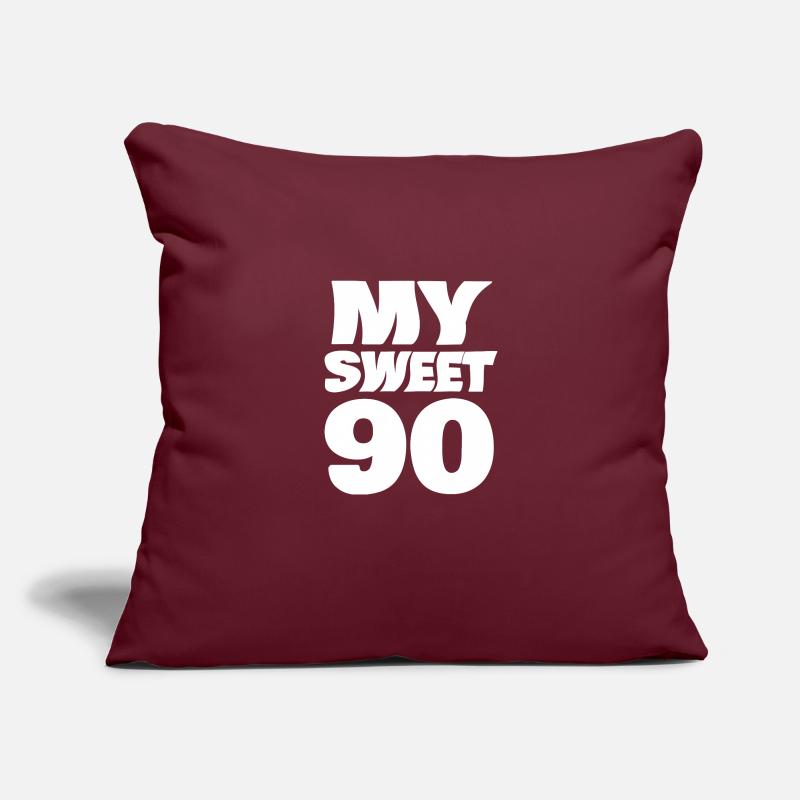 Age 90 Sofa pillowcase 17,3'' x 17,3'' (45 x 45 cm)