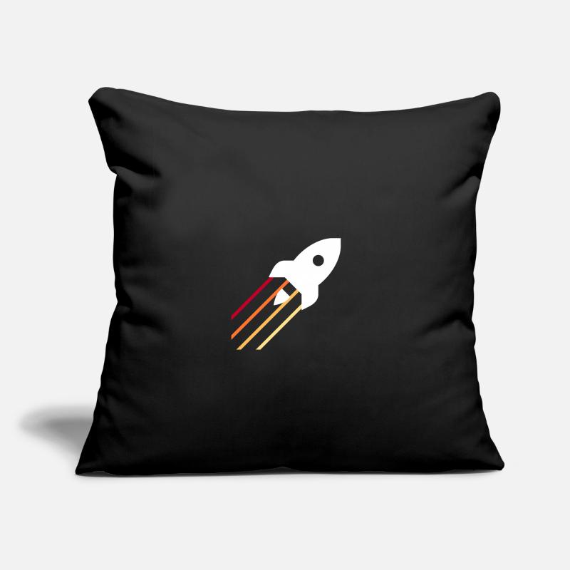 fusée Housse de coussin décorative 45 x 45 cm