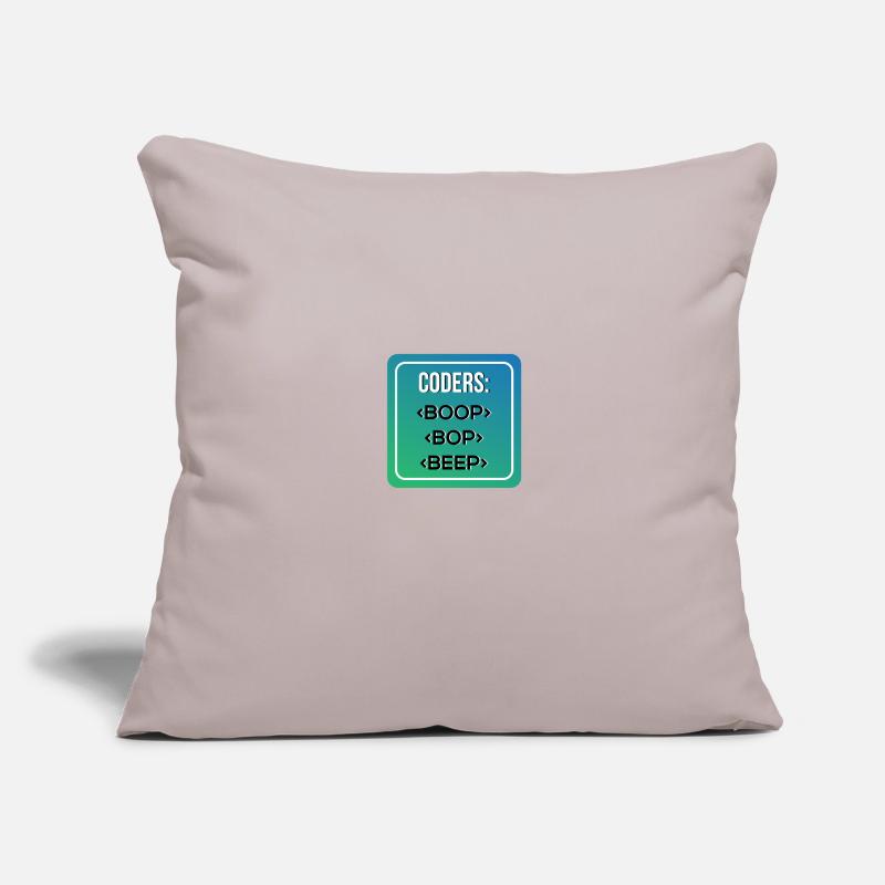 Coders BOOP BOP BEEP Sofa pillowcase 17,3'' x 17,3'' (45 x 45 cm)