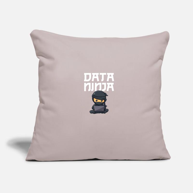 Data ninja data scientist Sofakissenbezug 45 x 45 cm