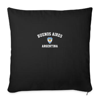 buenos aires argentina - Sofakissenbezug 45 x 45 cm - Schwarz - Vorne