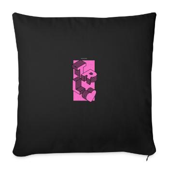 Tyrolienne Madl Tyrolienne I Love Tyrol Retro Vacances - Housse de coussin décorative 45 x 45 cm - noir - Devant