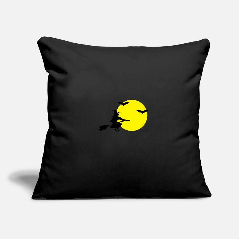 witch bats Sofa pillowcase 17,3'' x 17,3'' (45 x 45 cm)