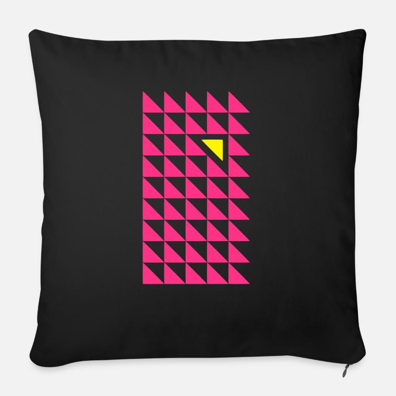 09005 - Sofa pillowcase 17,3'' x 17,3'' (45 x 45 cm) - black