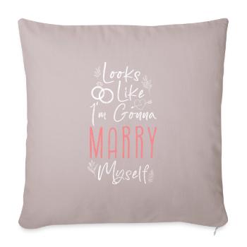 Single parent - Sofa pillowcase 17,3'' x 17,3'' (45 x 45 cm) - light taupe - Front