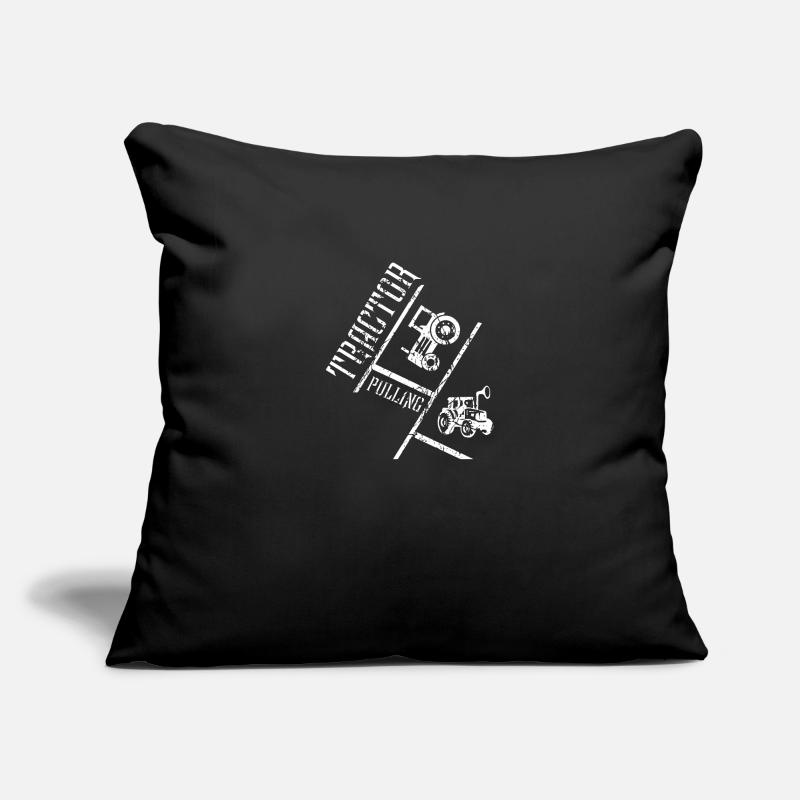 tracteur pulling Housse de coussin décorative 45 x 45 cm