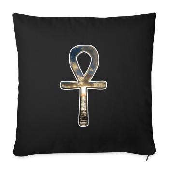 Arr - Sofa pillowcase 17,3'' x 17,3'' (45 x 45 cm) - black - Front