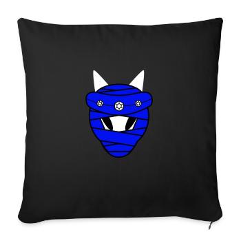 Sanujabeuyin - Sofa pillowcase 17,3'' x 17,3'' (45 x 45 cm) - black - Front