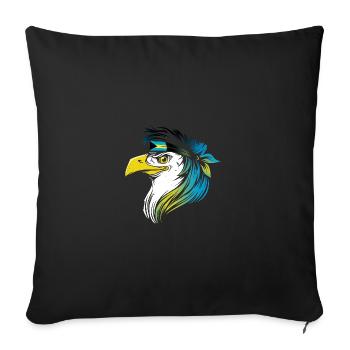 Bahamas - Sofa pillowcase 17,3'' x 17,3'' (45 x 45 cm) - black - Front