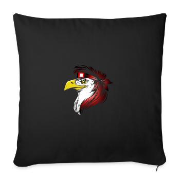 Baster - Sofakissenbezug 45 x 45 cm - Schwarz - Vorne