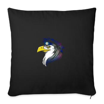 Belize - Sofakissenbezug 45 x 45 cm - Schwarz - Vorne