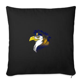 Barbade - Housse de coussin décorative 45 x 45 cm - noir - Devant