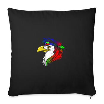 Baloutchistan - Housse de coussin décorative 45 x 45 cm - noir - Devant