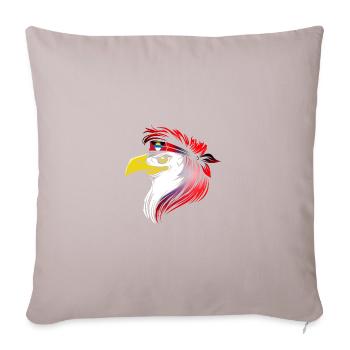 Antigua and Barbuda - Sofa pillowcase 17,3'' x 17,3'' (45 x 45 cm) - light taupe - Front