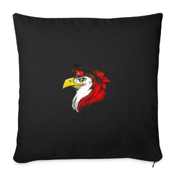 Timor oriental - Housse de coussin décorative 45 x 45 cm - noir - Devant