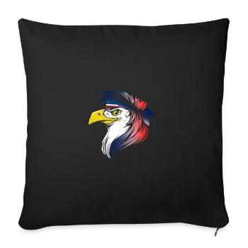 Gagauzia - Sofa pillowcase 17,3'' x 17,3'' (45 x 45 cm) - black - Front