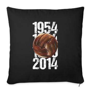 Football Germany Tradition Fan Gift - Sofa pillowcase 17,3'' x 17,3'' (45 x 45 cm) - black - Front