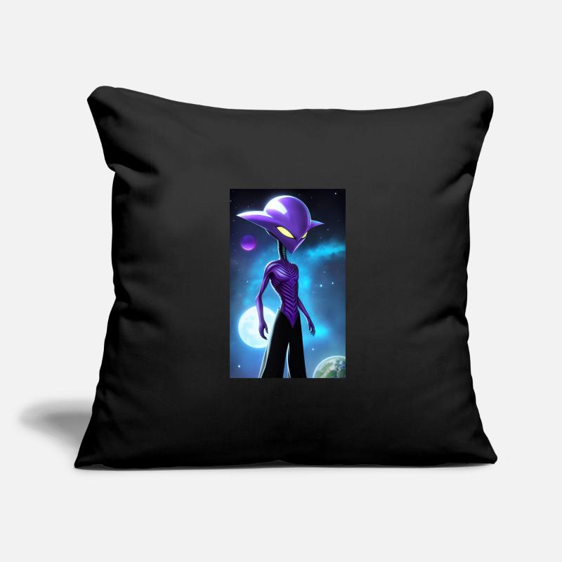 Alien | UFO | Spaceship | UAP | alien Sofa pillowcase 17,3'' x 17,3'' (45 x 45 cm)