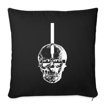 Lucifer - Housse de coussin décorative 45 x 45 cm - noir - Devant