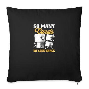 Cardmaker Crafting Supplies Stamps Cardmaking - Sofa pillowcase 17,3'' x 17,3'' (45 x 45 cm) - black - Front