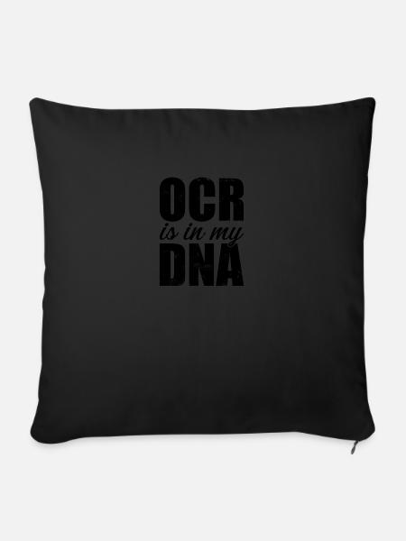 Obstacle Course Racing Gear - Sofakissenbezug 45 x 45 cm - Schwarz