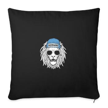 Leo Gerhard - Housse de coussin décorative 45 x 45 cm - noir - Devant