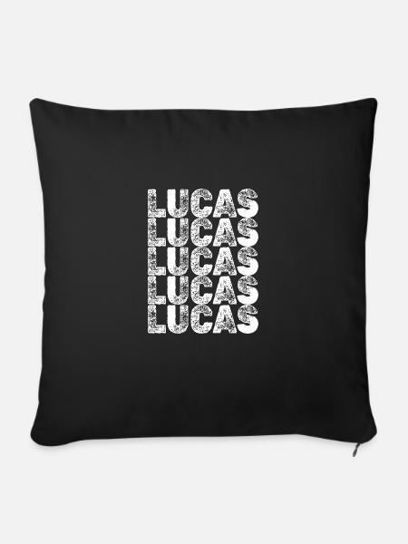 Held Lucas - Sofakissenbezug 45 x 45 cm - Schwarz