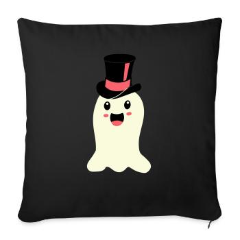 geist - Housse de coussin décorative 45 x 45 cm - noir - Devant