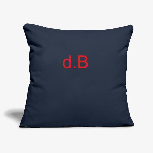 d.B RED - Copricuscino per divano, 45 x 45 cm