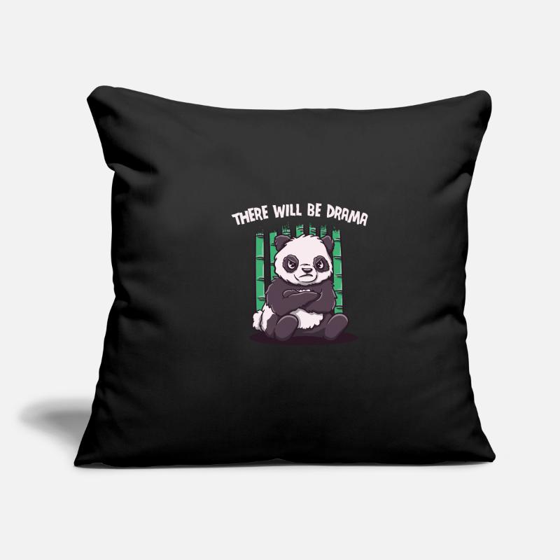 It will be dramatic, funny, sarcastic humor -Sat Sofa pillowcase 17,3'' x 17,3'' (45 x 45 cm)